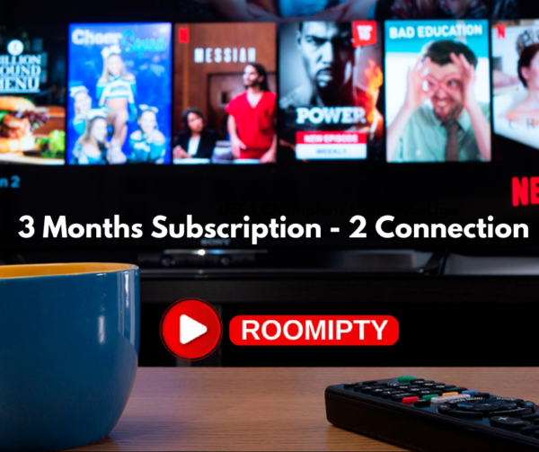 3 Months Subscription - 2 Connection